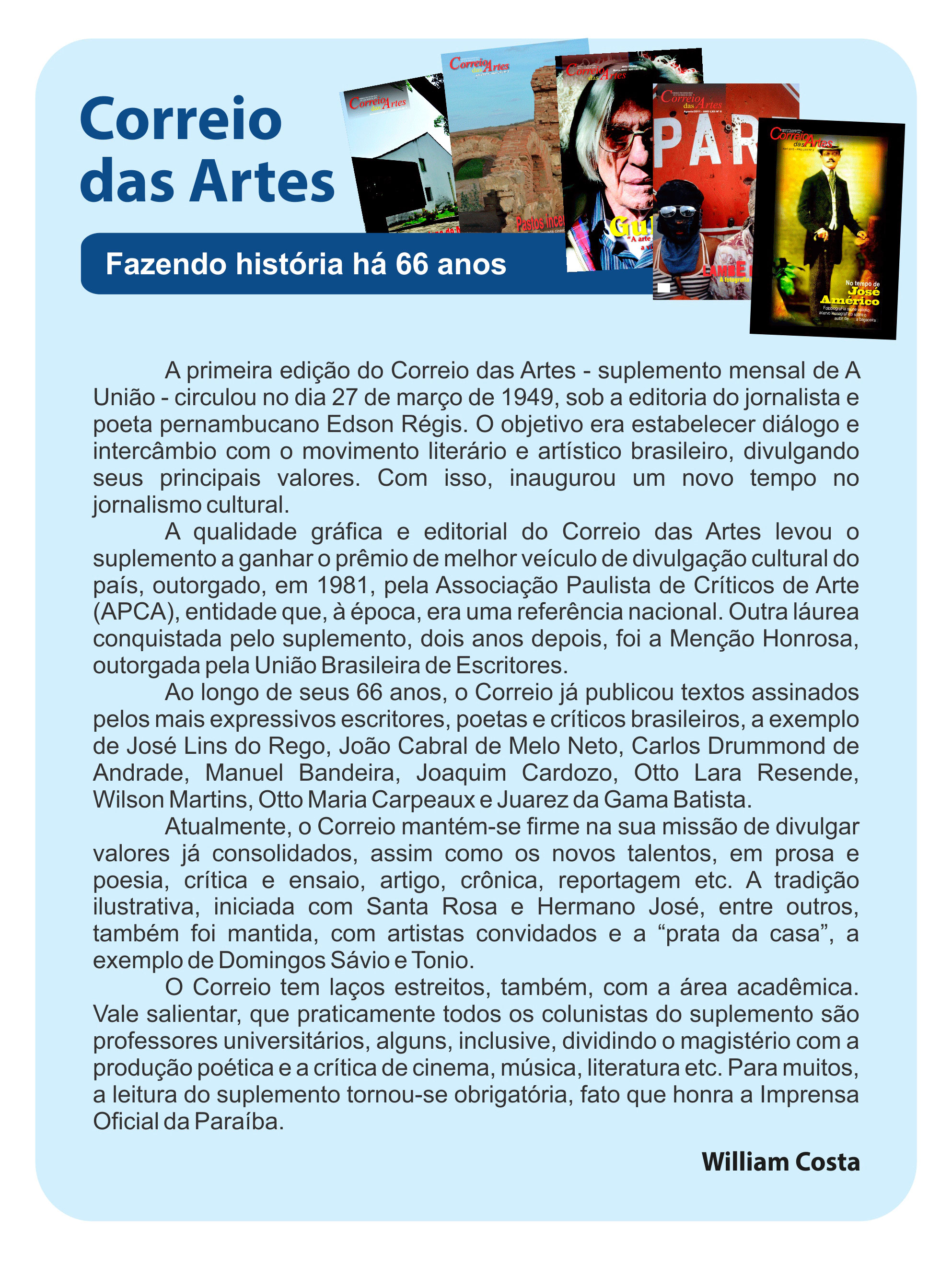 Correio das Artes