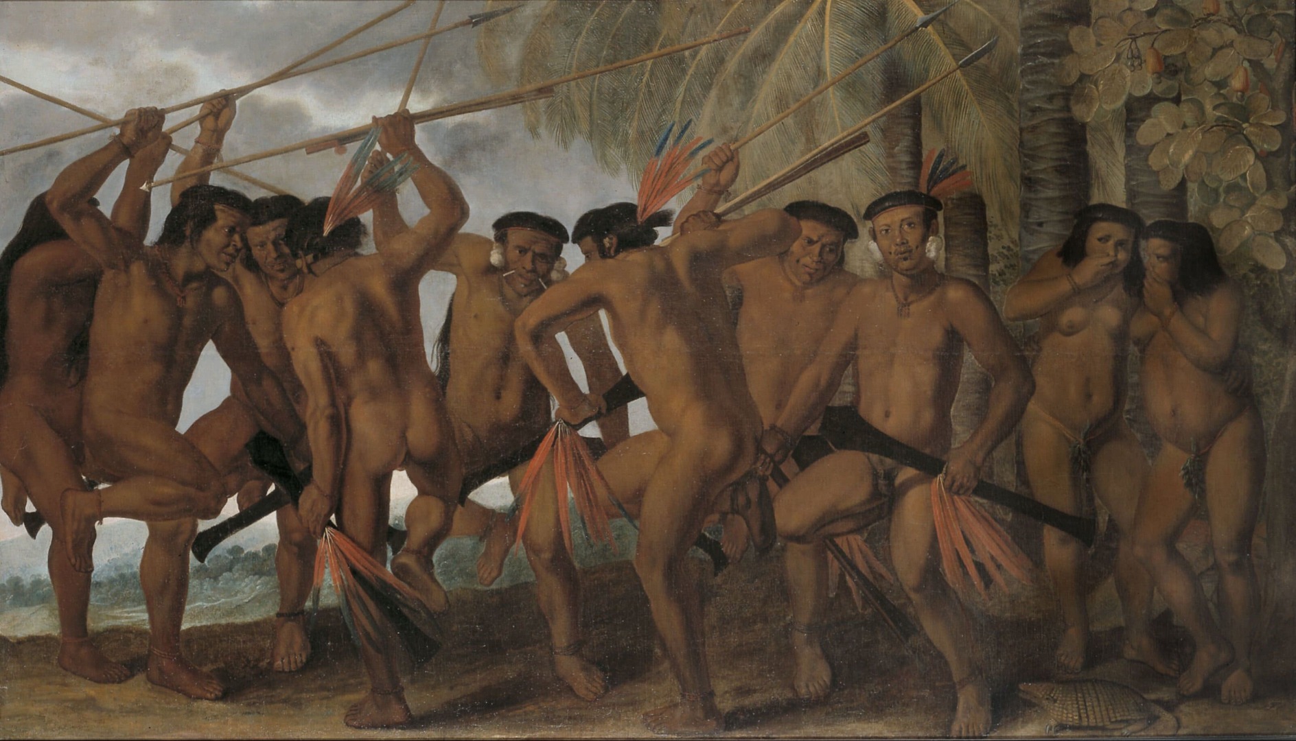 Dança dos Tarairiú - Albert Eckhout - Museu Nacional da Dinamarca (1).jpg