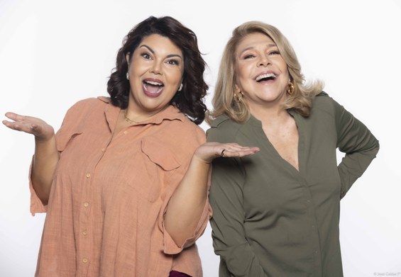 Com bastante experiência nos palcos e na TV, as duas atrizes trabalham juntas pela primeira vez nessa montagem | Fotoa: João Caldas Filho/Divulgação