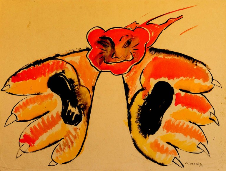 r cordula serie meu avô matou uma onça guache 1973.jpg