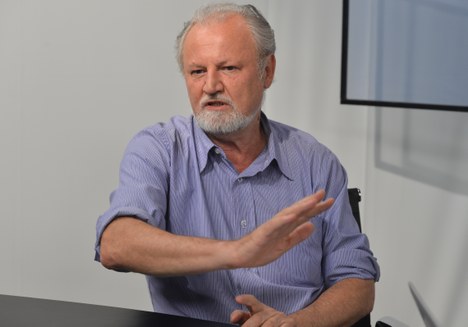 João Pedro Stedile é o principal articulador da reforma agrária no país e dirige o Movimento dos Trabalhadores Rurais sem Terra  | Foto: Valter Campanato/Agência Brasil