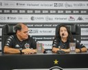 A treinadora Gleide Costa e o Coordenador da Base e do Futebol Feminino, Nei Pandolfo,.jpg