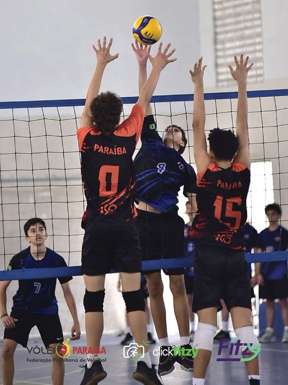 Atletas paraibanos  nas disputas do Estadual de Voleibol - Foto Instagram fpbvoficial.jpg