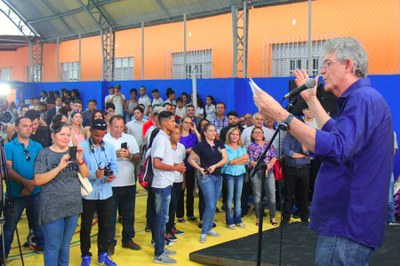 "A rede estadual de ensino evoluiu muito e isso se reflete nos bons indicadores da educação, nos resultados do Enem e no ânimo dos alunos, que hoje estão mais motivados com a educação", ressaltou o governador Ricardo Coutinho