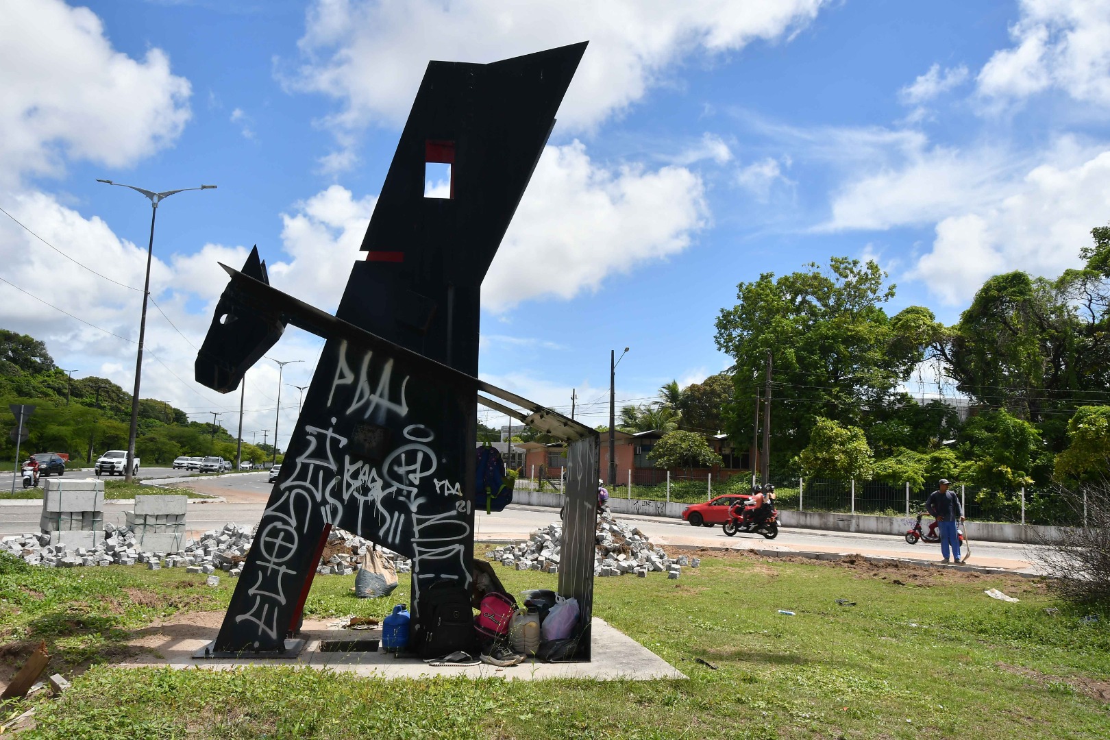 2026.03.18 Monumentos artísticos em João Pessoa © Leonardo Ariel (5) Monumento Cavalo Alado.JPG