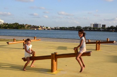 A população infantil também deve ser beneficiada com o novo parque, que tem investimentos de R$ 40 milhões