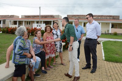 Equipes técnicas da Companhia de Habitação do Paraná e da prefeitura de Jaguariaíva visitaram os condomínios em Guarabira e João Pessoa