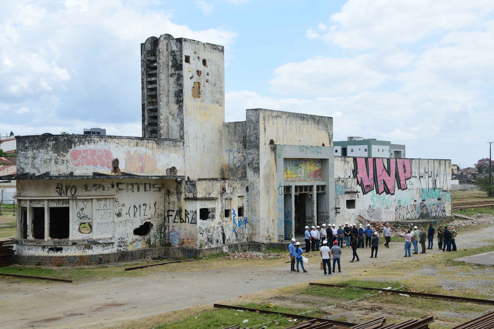 2025.10.21 Entidades alinham obras do VLT em Campina Grande - Estação Nova © Julio Cezar Peres (7).JPG