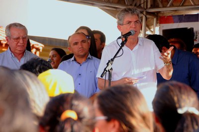 O governador Ricardo Coutinho ressaltou que, apesar do momento de crise, o Estado não vai parar de se desenvolver