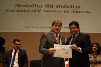 Medalha do Mérito “Procurador José Américo de Almeida” leva o nome do primeiro procurador-geral do Estado da Paraíba e é a maior honraria da PGE-PB