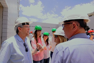 Durante a inspeção às obras, o governador Ricardo Coutinho ressaltou o investimento de R$ 74 milhões