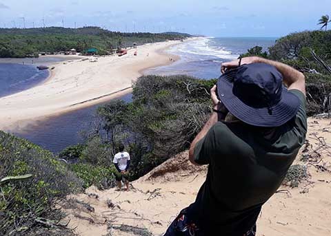  Trilha do Caranguejo Uçá, no litoral Norte da Paraíba
