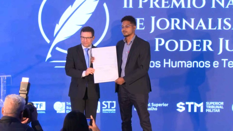 II Prêmio Nacional de Jornalismo do Poder Judiciário © Reprodução_Youtube @STF.jpeg