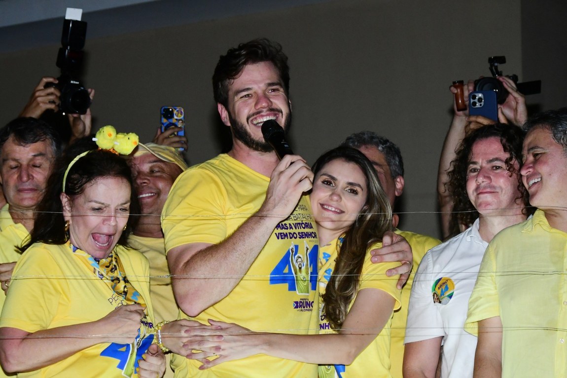 Em Campina Grande, Bruno Cunha Lima é reeleito e agradece vitória