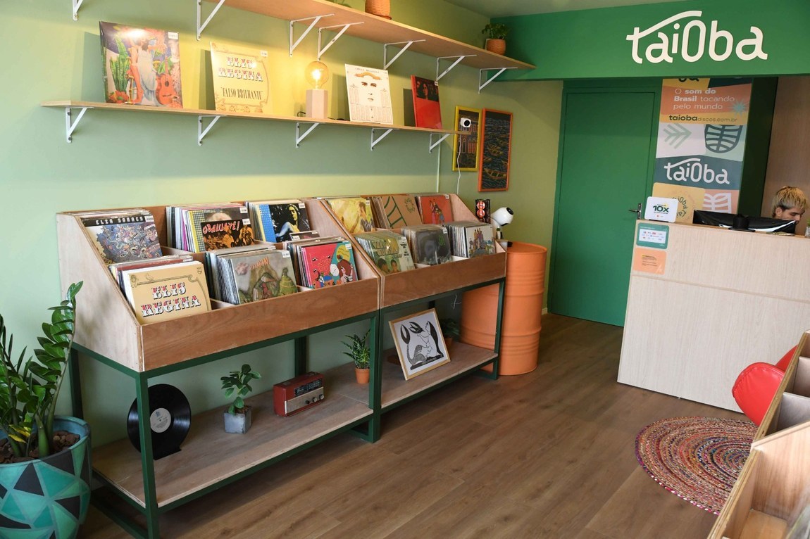 Com a inauguração da Taioba Discos, agora João Pessoa conta com seis lojas, que vendem discos de vinil